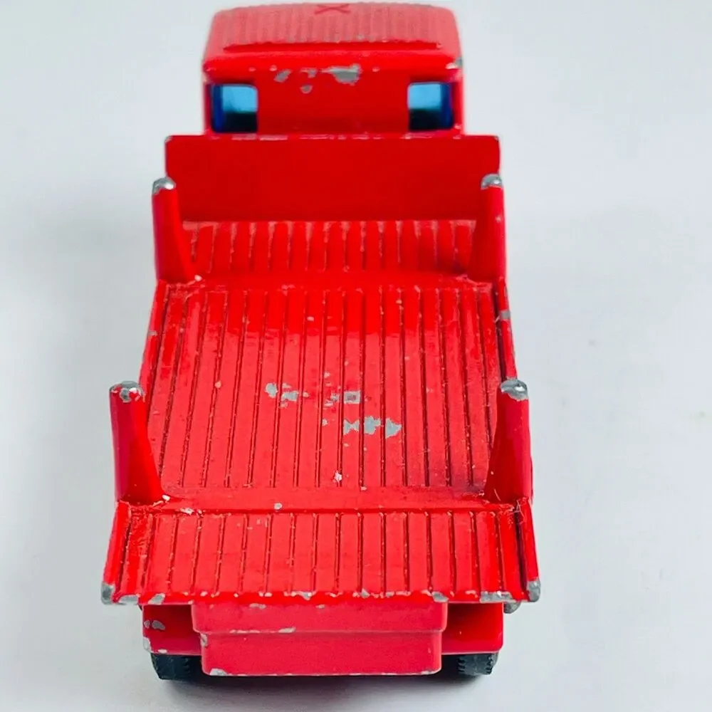 Vintage Matchbox Lesney No 10 Leyland Pipe Truck 5 Grey Pipes Diecast England